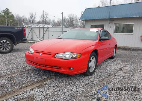 2001 Chevrolet Monte Carlo Ss из США, поврежденный, VIN 2G1WX15K419107171